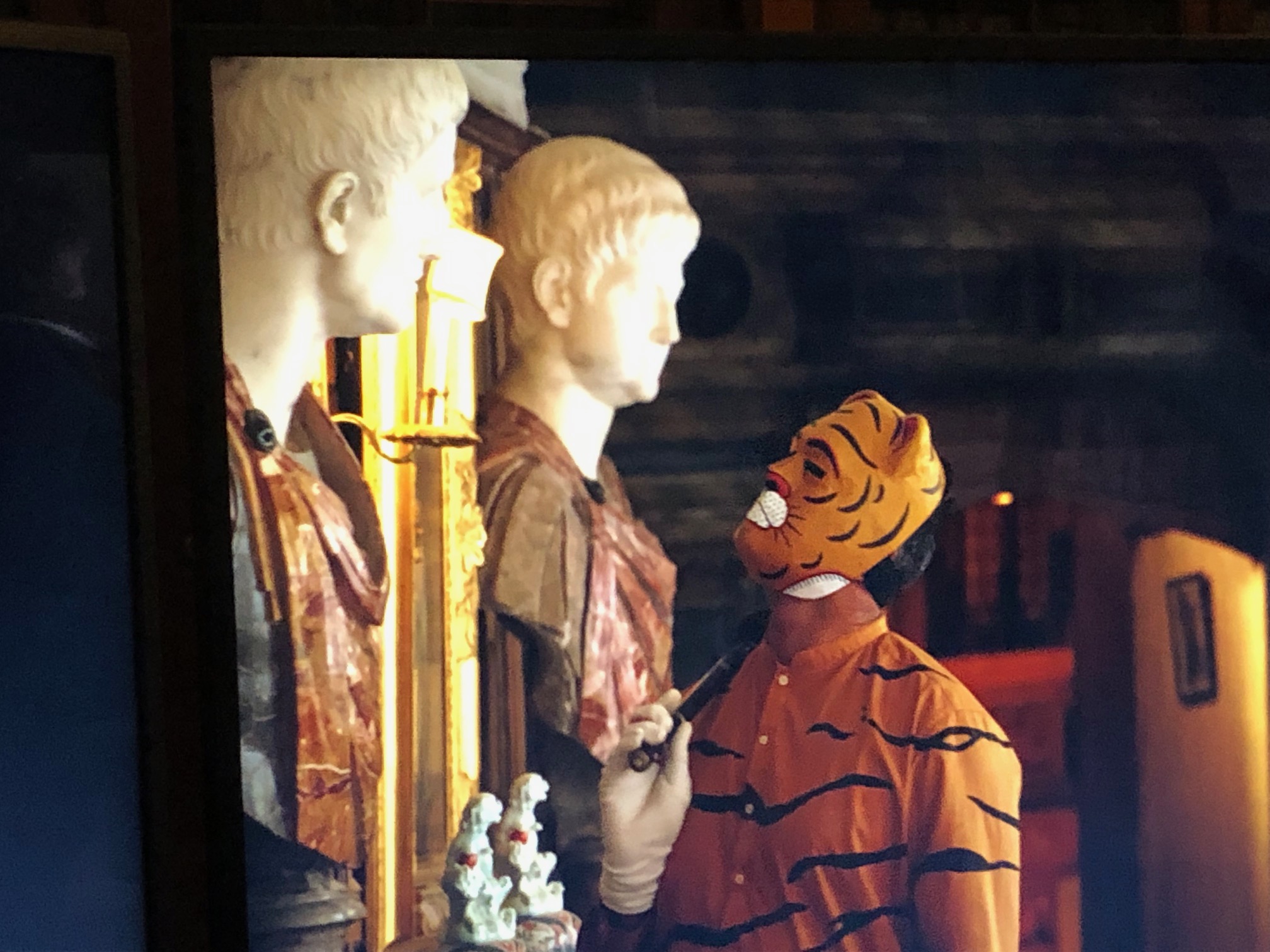 A tiger in the castle